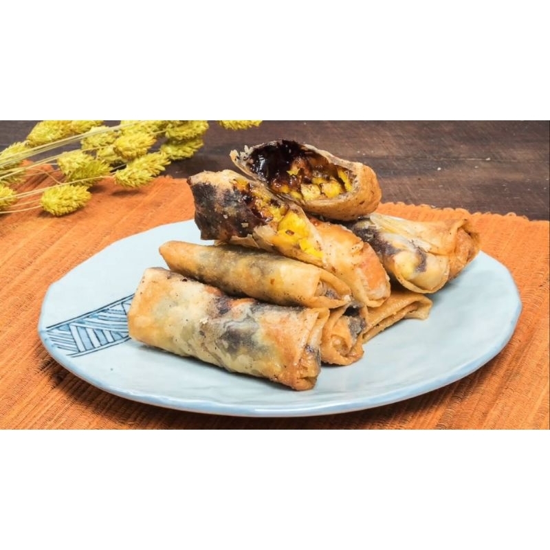 

pisang selimut lumer isi 10