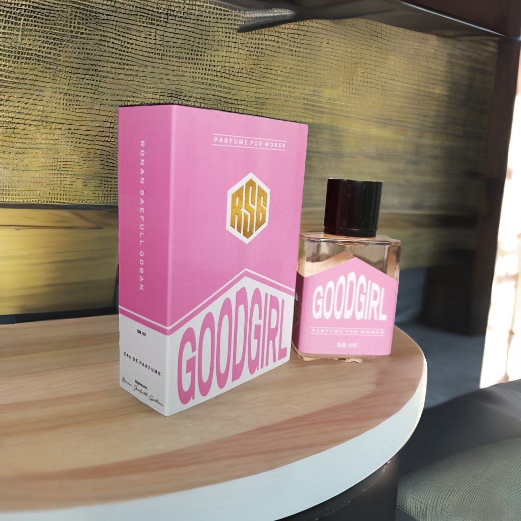 RSG Goodgirl 50ml Parfum Aroma cewek baik-baik  by Ronan Saefull Goban (Parfum Couple dengan RSG Goo