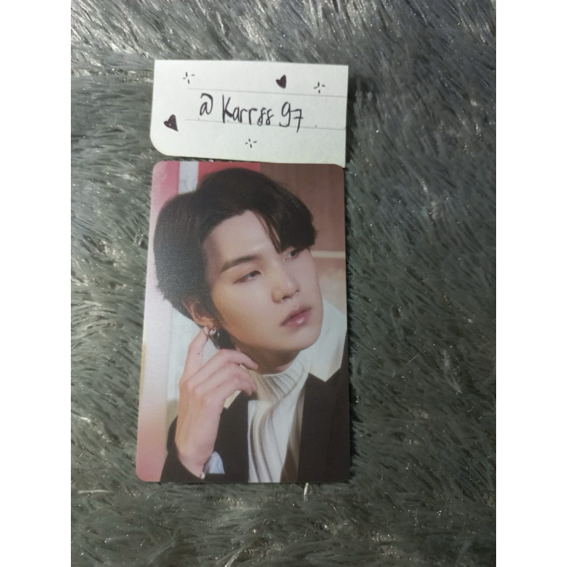 photocard lucky draw hybe insight daydream suga bts