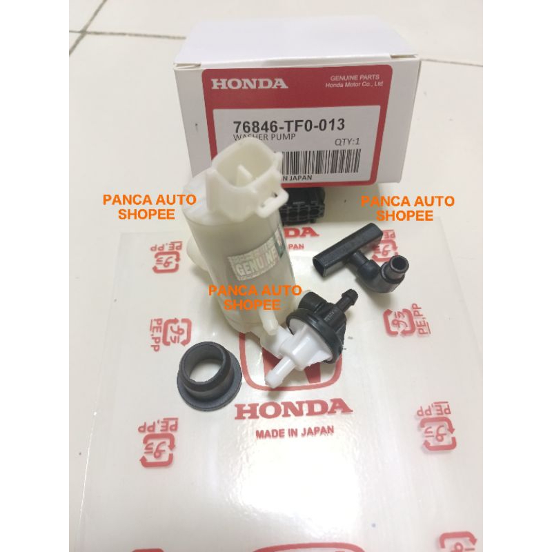 Washer pump pompa air wiper honda Brio ori