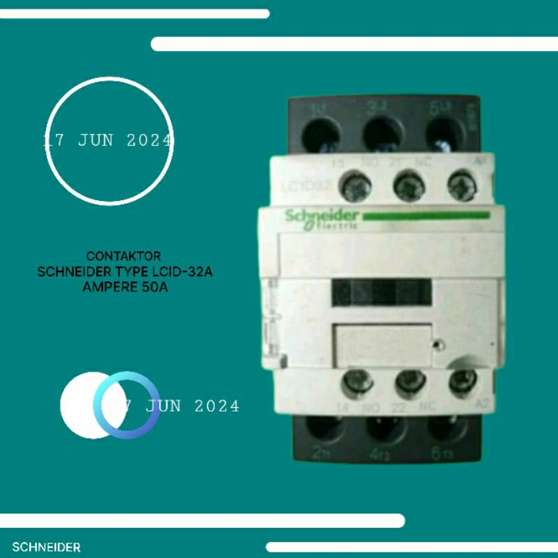 KONTAKTOR SCHNEIDER LCID-32A 50A