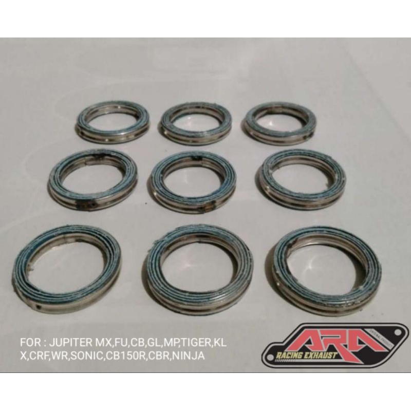 paking asbes knalpot fu,jupiter mx,vixion,cbr,cb150r,klx,crf,megapro,tiger,glpro,gl100,ninja,sonic15