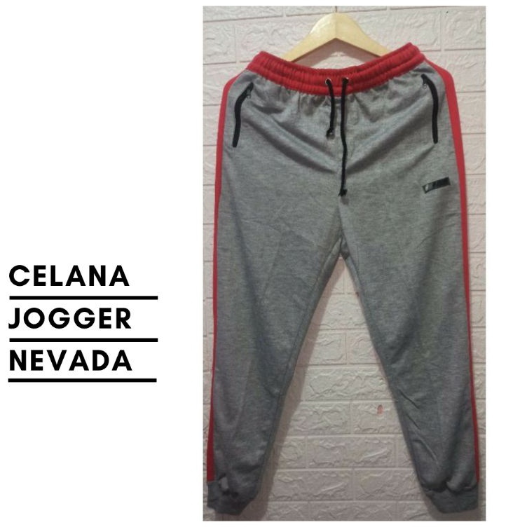 Grosir Terupdate  CELANA JOGGER NEVADA CELANA TRENING OLAHRAGA BABYTERRY PRIA