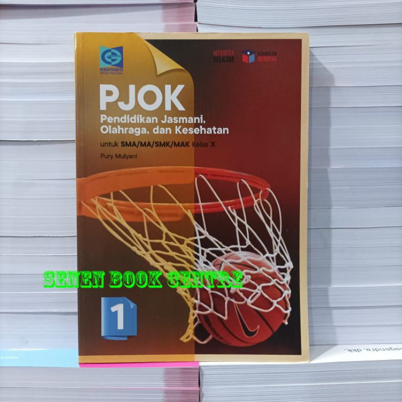 Buku PJOK Kelas 1/X/10 SMA Grafindo Kurikulum Merdeka