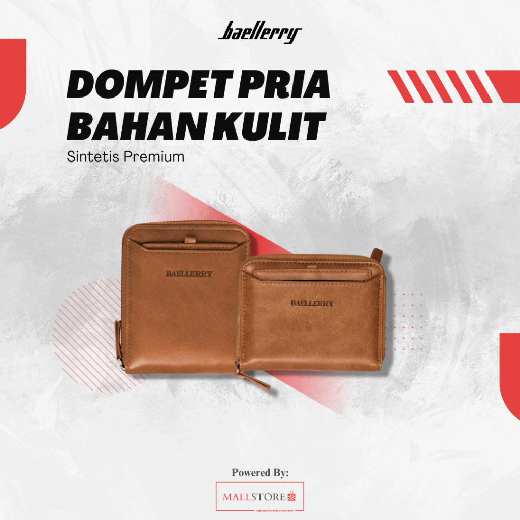 Dompet Pria Bahan Kulit - Baellerry