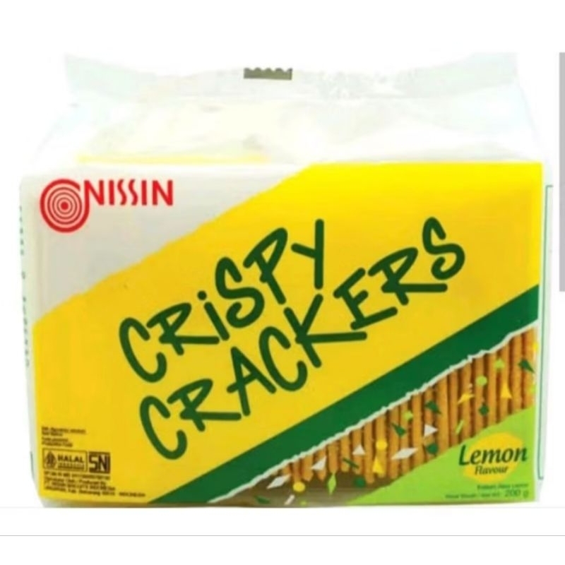 

NISSIN CRISPY CRACKERS RASA LEMON 200GR