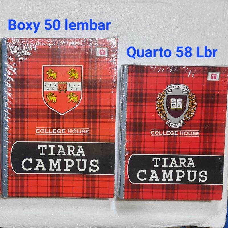 

Buku Tulis Campus Tiara 50 dan 58 lembar