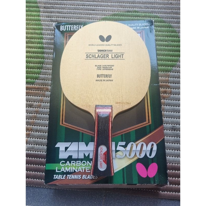 TERBAIK BLADE Tenis meja Pingpong BUTTERFLY SCHLAGER ORI LIKE NEW