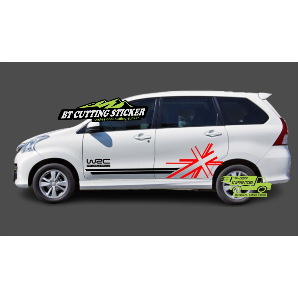 stiker mobil avanza stiker avanza sticker mobil toyota avanza sticker avanza