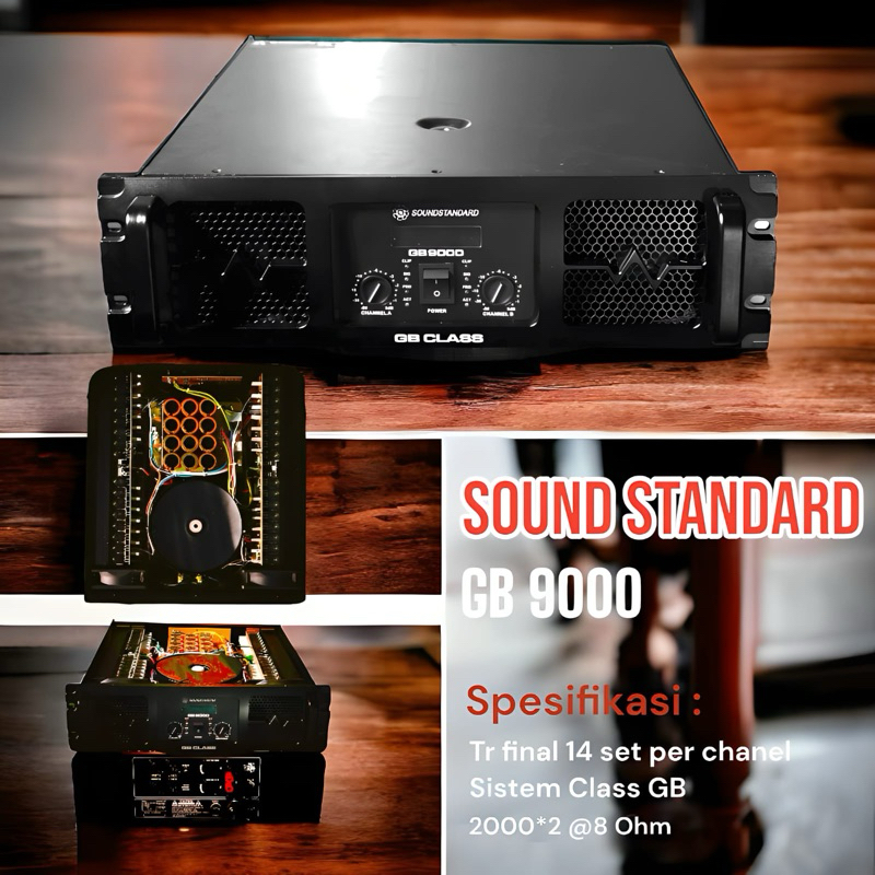 Power Amplifier SOUNDSTANDARD GB9000 Class GB