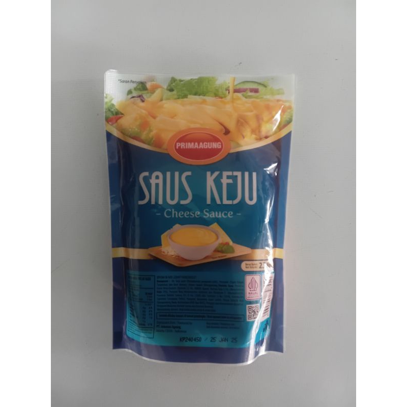 

Prima Agung Saus Keju - Netto 250 gram