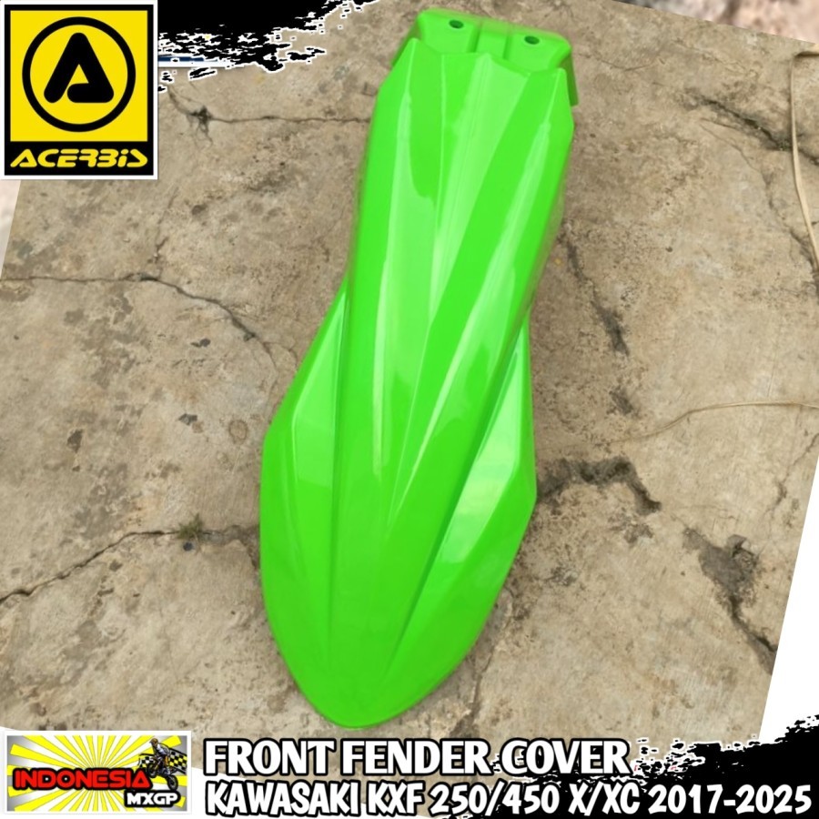 KAWASAKI KX - KXF 250 450 E X XC 2017 2018 2019 2020 2021 2022 2023 2024 2025 - ACERBIS Front Fender