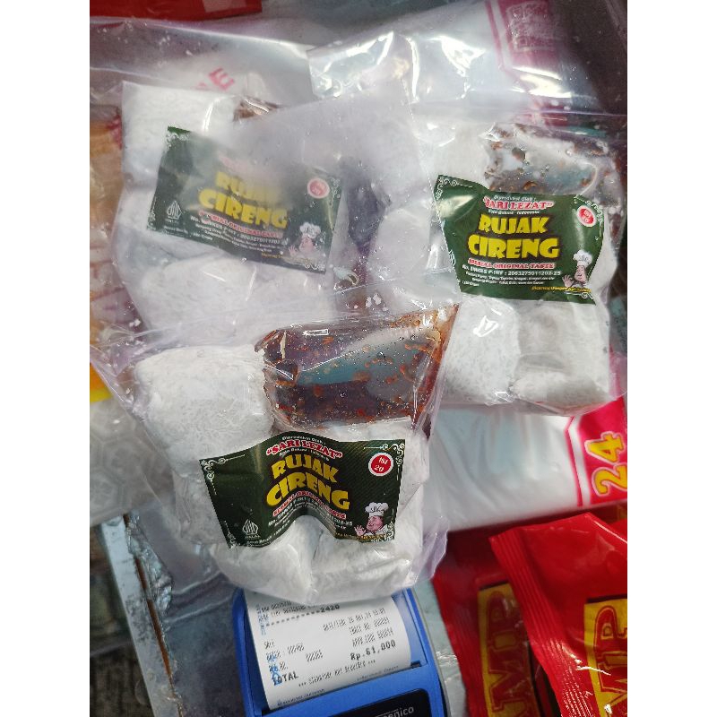 

Rujak Cireng Sari lezat Isi: 20 pcs/400 gram