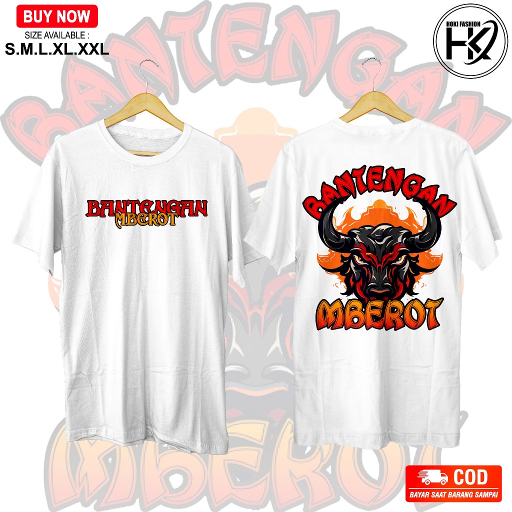 KAOS BANTENGAN MBEROT DEWASA DISTRO KATUN SOUND BALAP BLITAR