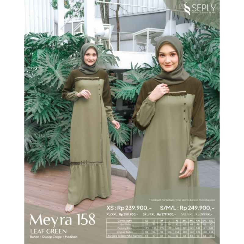 GAMIS SEPLY MEYRA 158 SERIES