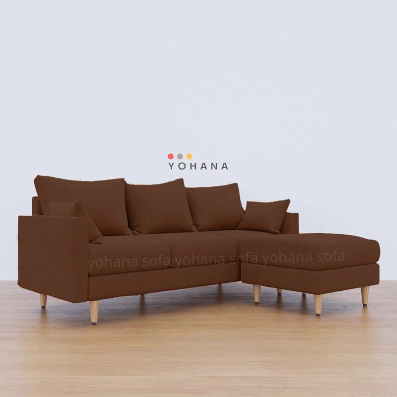 SOFA L SUDUT MINIMALIS SOFA RUANG DEPAN MODERN SOFA BED MINIMALIS MURAH