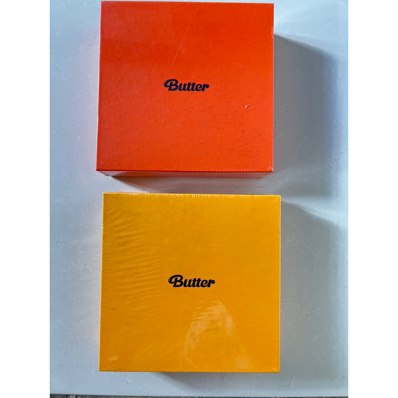SEALED ALBUM BTS BUTTER YELLOW PEACH