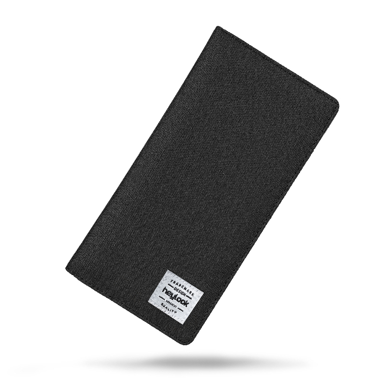 DOMPET PRIA PANJANG HAMPTON DOMPET CORDURA PANJANG LIPAT PREMIUM PRIA DISTRO - BLACK