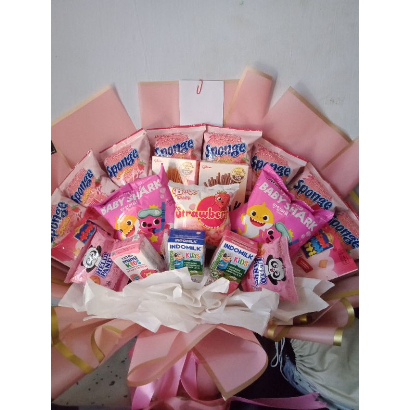 

Buket Snack Pink