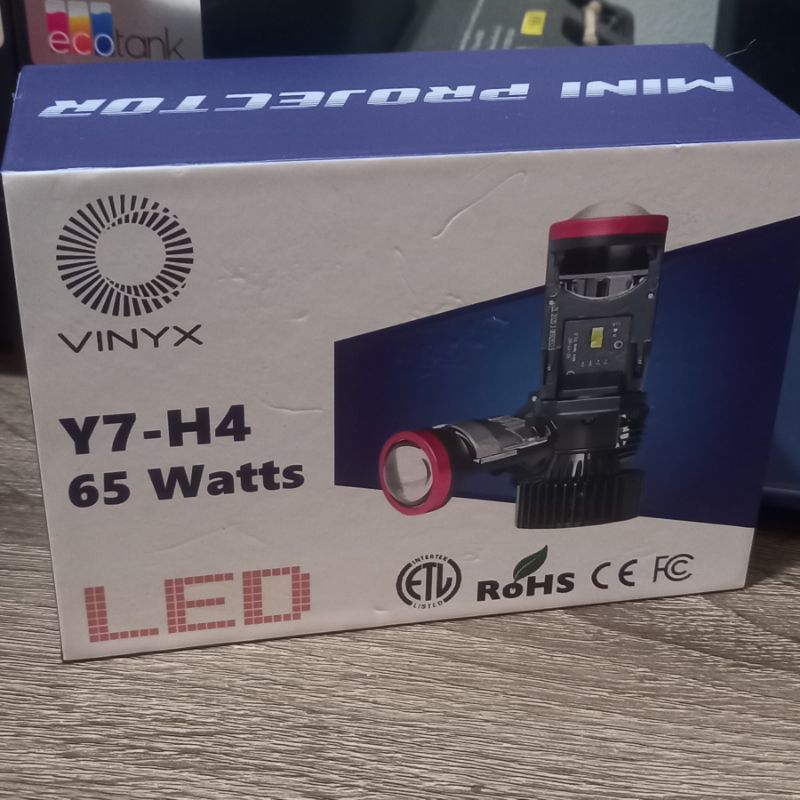 Lampu utama LED VINYX V9 PRO H4  45watt Vinyx Y7 - H4 65watt mini biled