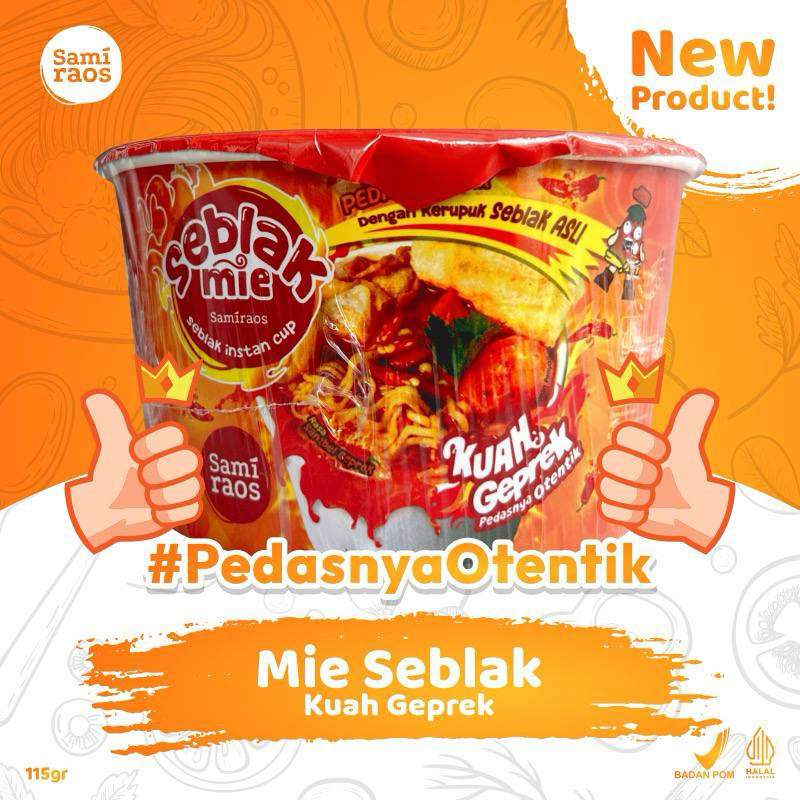 

samiraos mie Seblak kuah (cup)