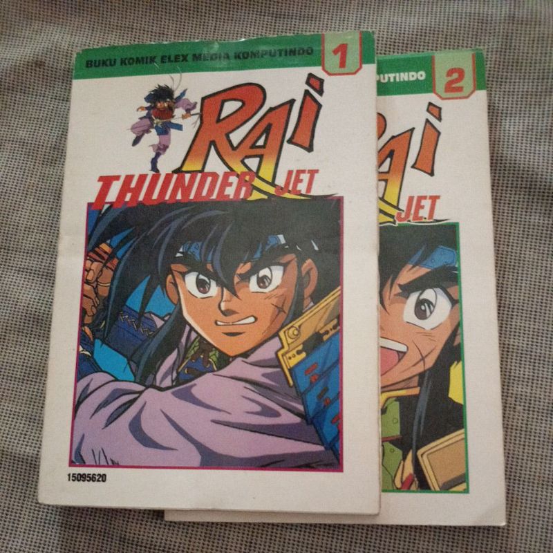 Komik Rai Thunder Jet cover putih Volume 01 - 02
