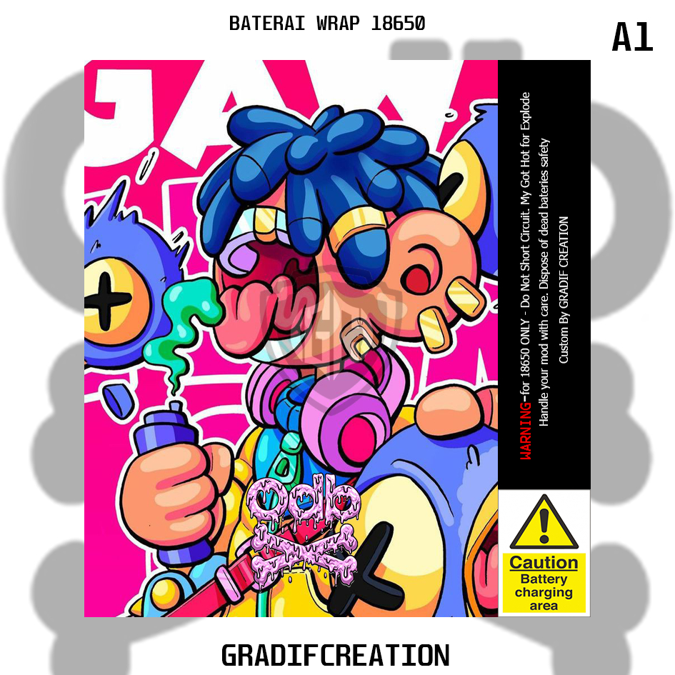 

18650 ODB wrap - Bisa custom