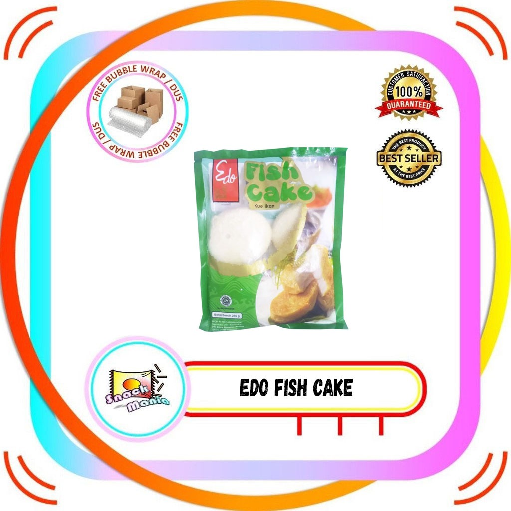 

Edo Fish Cake 250 gr Kue Ikan Frozen Steamboat