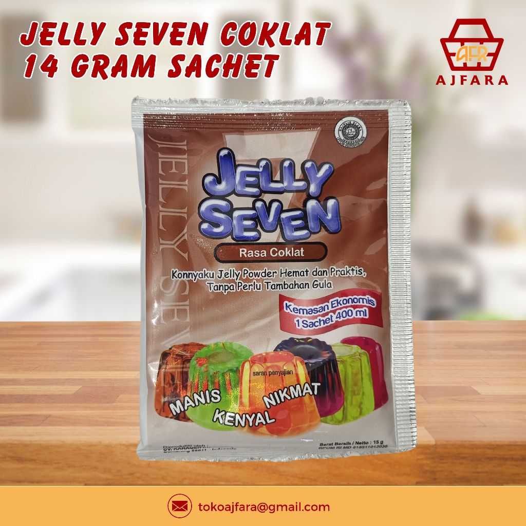 

Jelly Seven 14 gram Sachet Aneka Rasa