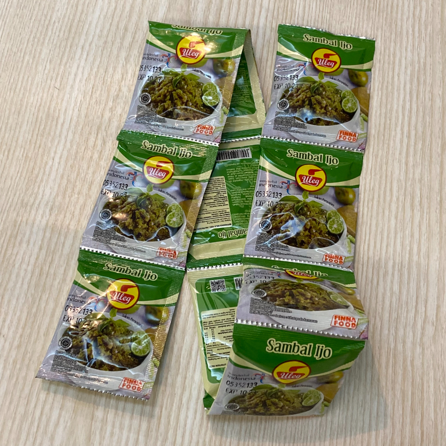 

Sambal Ijo Uleg 10 Sachet