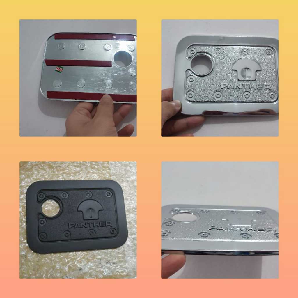 tutup bensin tangki tank cover mobil isuzu panther new + lobang kunci