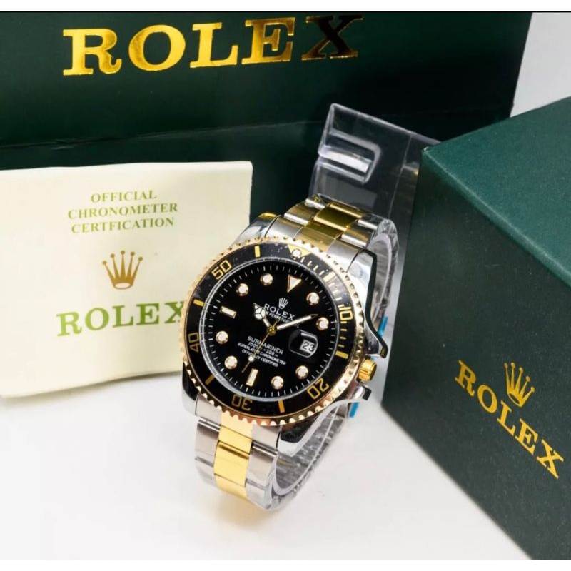 rolex mewah original elegan pria