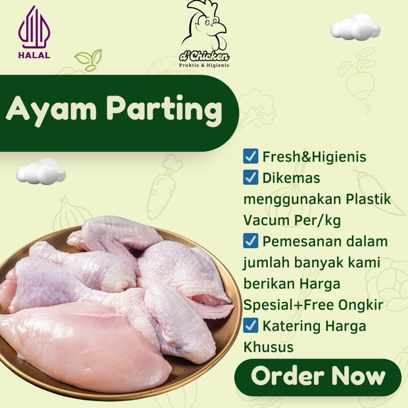 

Daging Ayam Potong Campur 8/10/12 part d’Chicken Ayam Karkas-Ayam Potong Mix-Ayam Parting