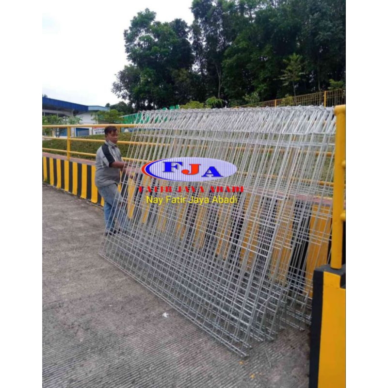 Pagar BRC T.120 x L.240 x Dia 6 Hot Dip Galvanized