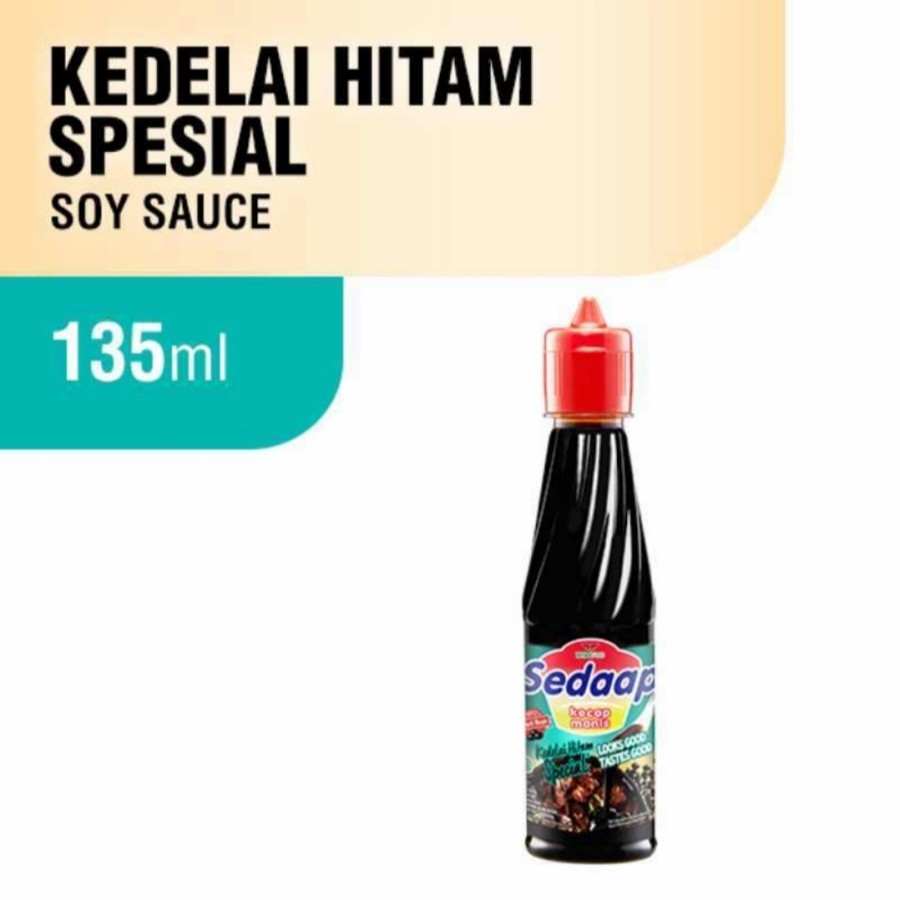 

SEDAAP Kecap Manis Kedelai Hitam Special 135ml