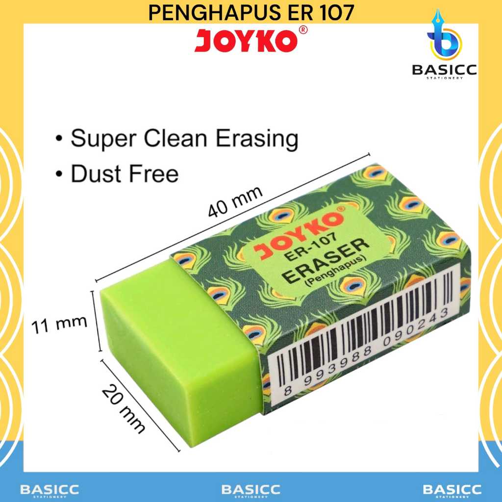 

Joyko Penghapus Eraser ER-107 Motif | @1Pcs