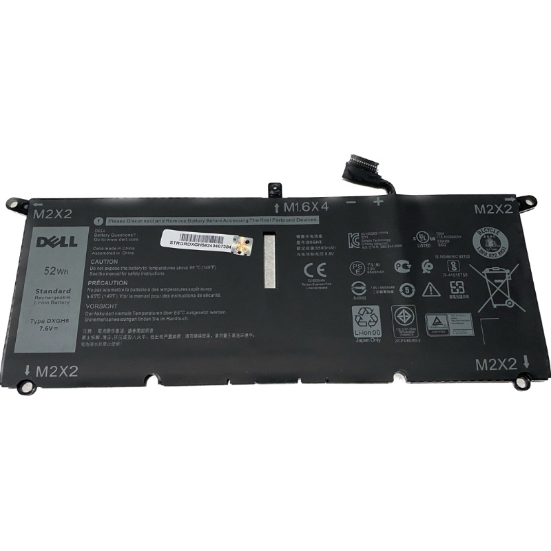 Baterai Ori Dell XPS 13 9380 9370 7390 3301 DXGH8