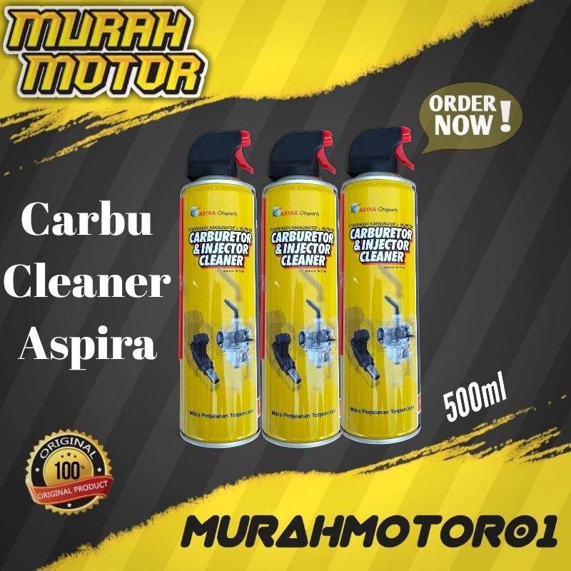 Carbu Cleaner 500ml Motor Karbu Dan Injeksi Aspira.