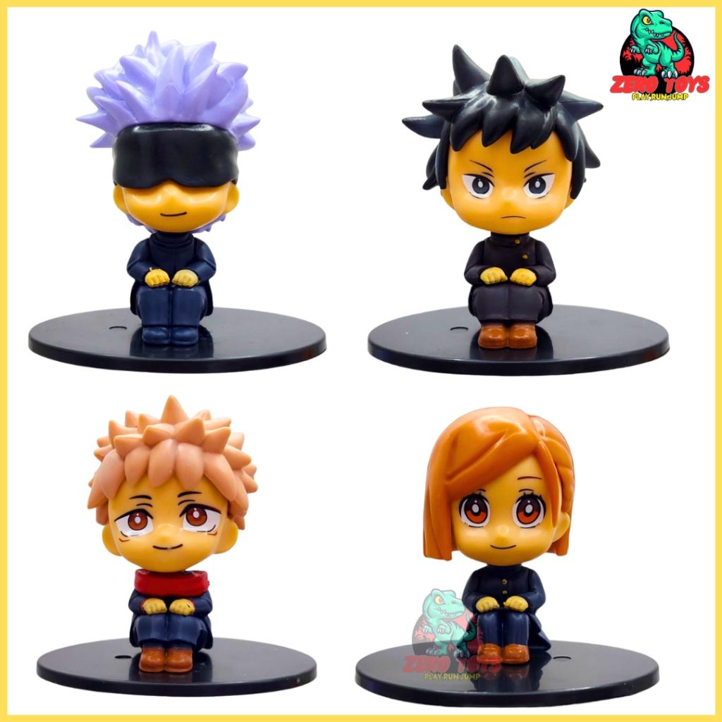 Action Figure Jujutsu Kaisen Satoru Gojo Fushiguro Yuji Itadori Kugisaka Nobara Lookup