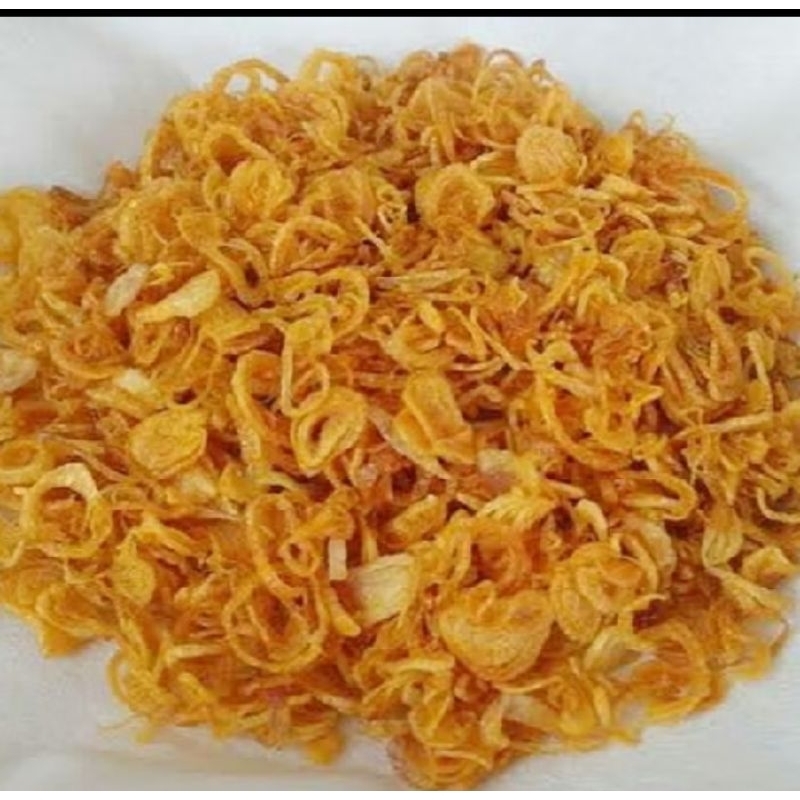 

Bawang Goreng Asli Tanpa Tepung Sama Sekali