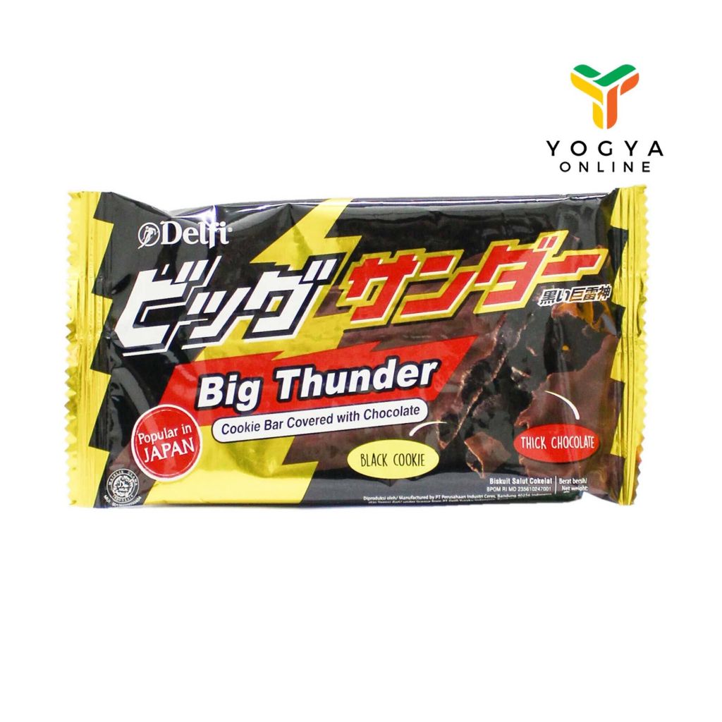 

Delfi Big Thunder 36 Gram Cokelat Makanan Ringan