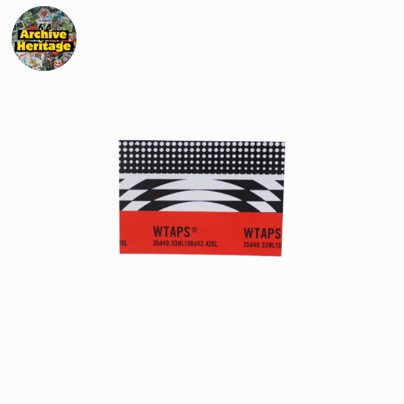 

sticker WTAPS graphics brand clothing jp streetwear stiker