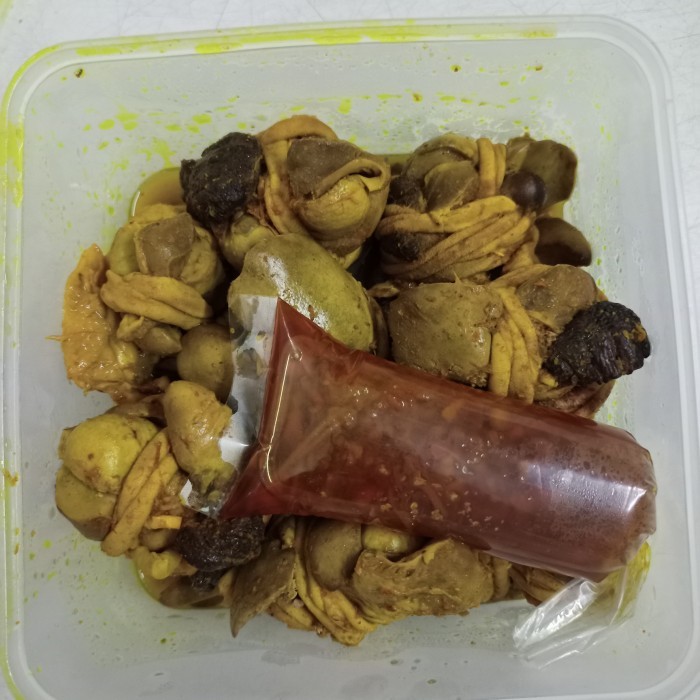 

Ati Ampela Ungkep + Sambal