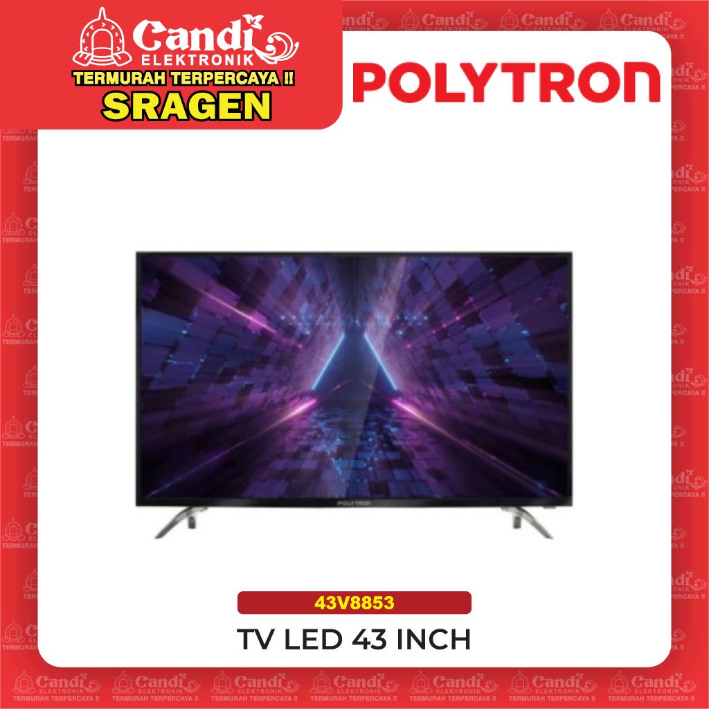POLYTRON Tv Led 43 Inch Digital Full HD - 43V8853