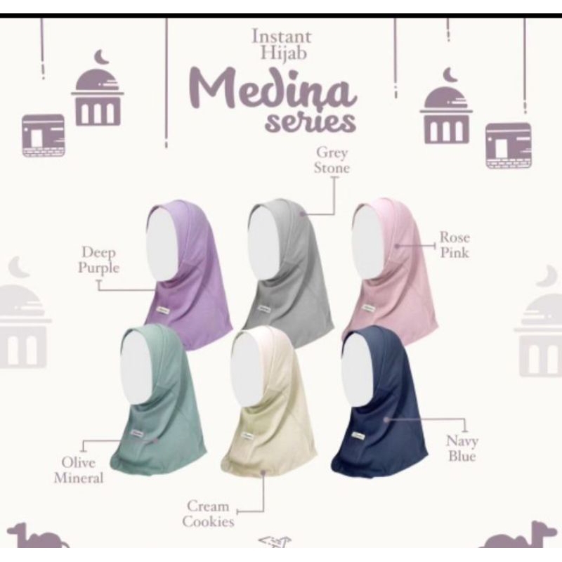 Origami hijab instant medina