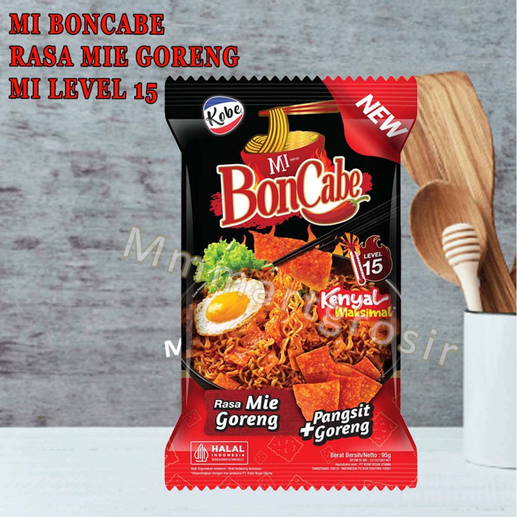 

Mie / Mie instan / Mie boncabe / 95g / Level 15