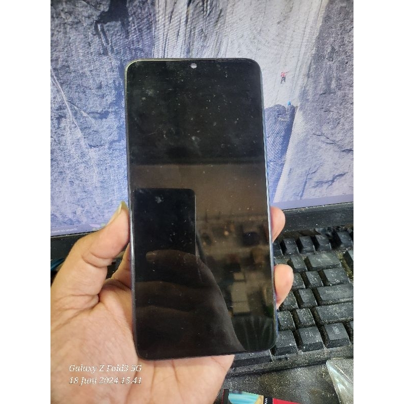 lcd redmi note 8 pro biru original copotan