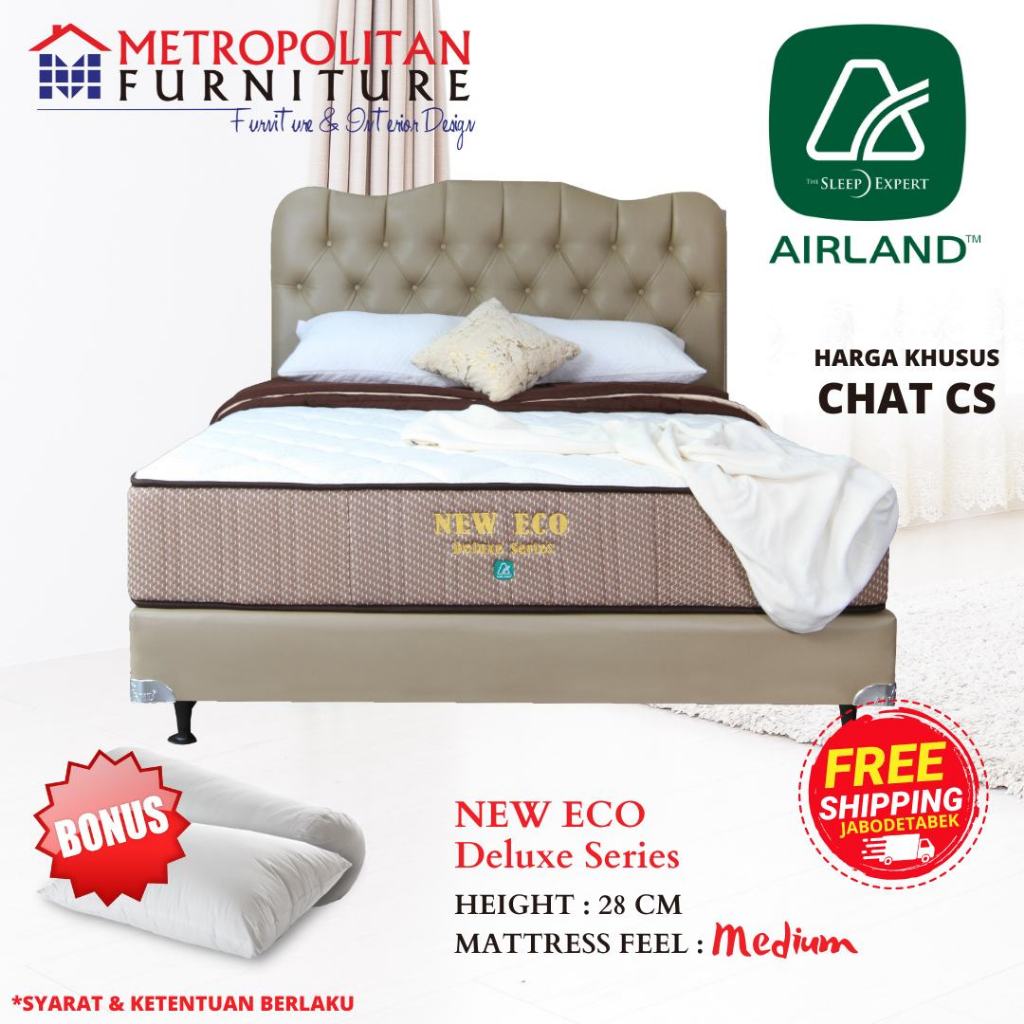 Kasur Springbed Airland New Eco Spring bed matras