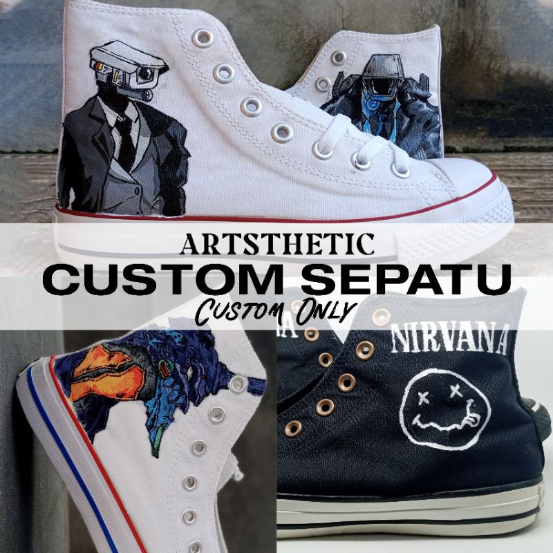 CUSTOM SEPATU | CUSTOM SEPATU ANIME