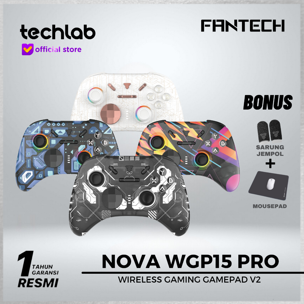 Fantech WGP15 / WGP-15 EOS PRO Wireless Multiplatform Gamepad Joystick